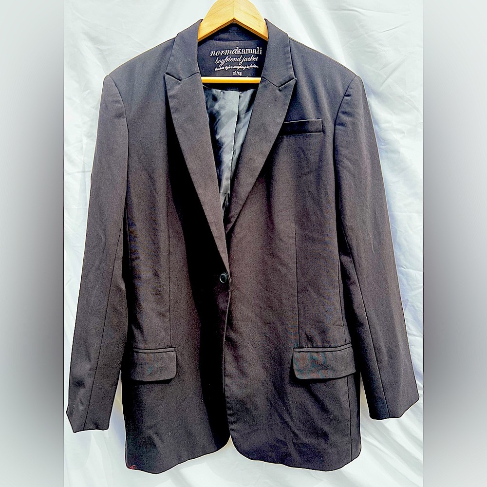 Norma Kamali Boyfriend Blazer Size XL